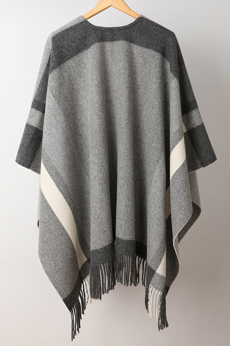 Elegant Luxurious 100% Pure Wool Women's Shawl